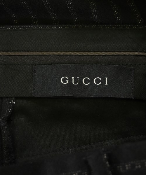 GUCCI（グッチ）スラックス 黒 サイズ:46(M位) メンズ/2200706283068