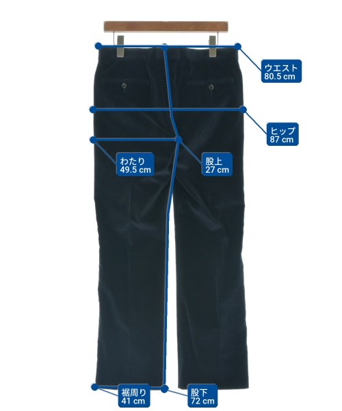 GUCCI（グッチ）スラックス 紺 サイズ:46(M位) メンズ/2200706283082