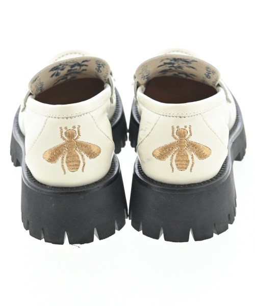 GUCCI（グッチ）ドレスシューズ/ローファー 白 サイズ:EU37(23.5cm位) レディース/2200706499087