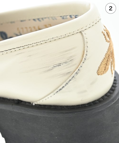 GUCCI（グッチ）ドレスシューズ/ローファー 白 サイズ:EU37(23.5cm位) レディース/2200706499087