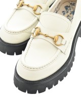 GUCCI（グッチ）ドレスシューズ/ローファー 白 サイズ:EU37(23.5cm位) レディース/2200706499087