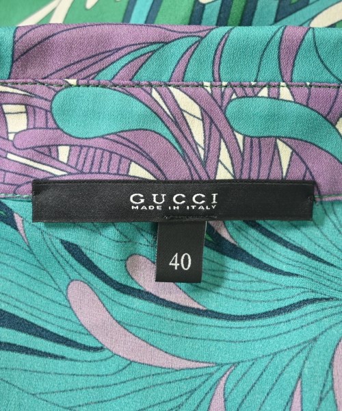 GUCCI（グッチ）カジュアルシャツ 緑 サイズ:40(M位) レディース/2200706524062