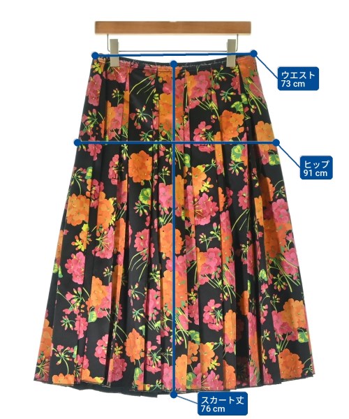 GUCCI（グッチ）ロング・マキシ丈スカート 黒 サイズ:42(M位) レディース/2200706524086