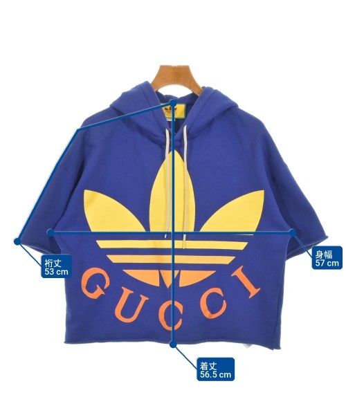 GUCCI（グッチ）パーカー 紫 サイズ:XS メンズ/2200707053035