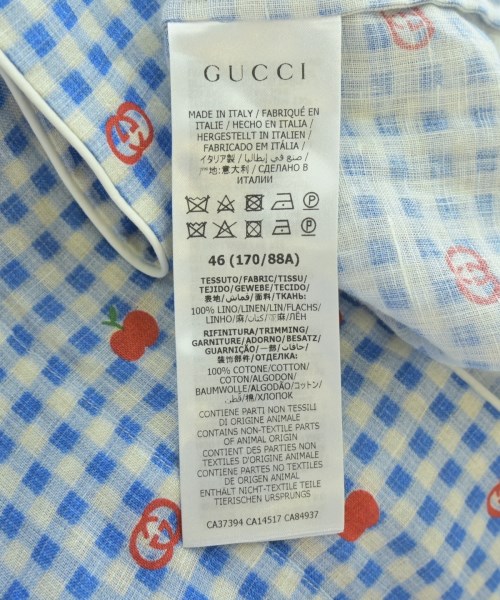 GUCCI（グッチ）カジュアルシャツ 白 サイズ:46(L位) メンズ/2200703719027