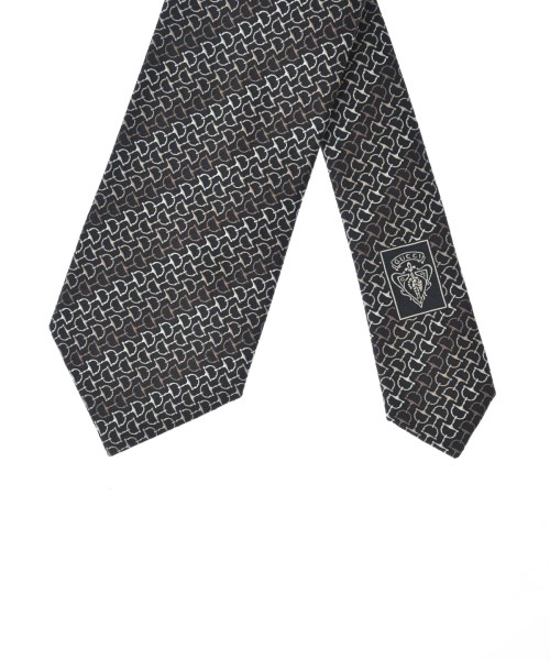 GUCCI（グッチ）ネクタイ 黒 サイズ:- メンズ/2200707979151