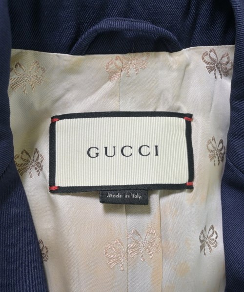 GUCCI（グッチ）テーラードジャケット 紺 サイズ:-(M位) レディース/2200708130018