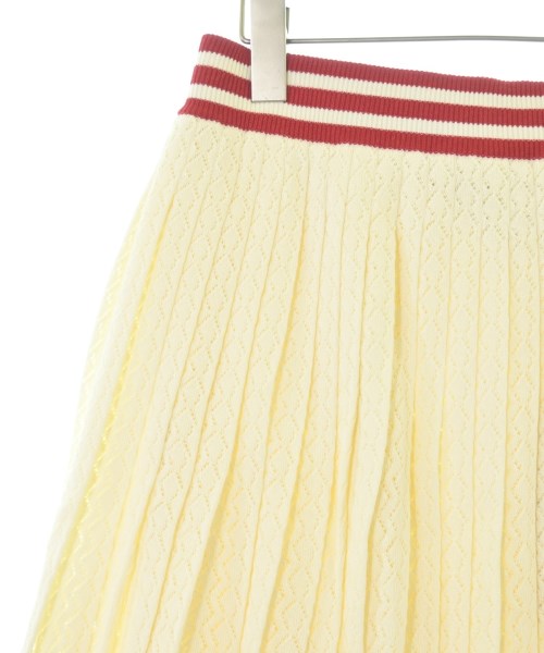 GUCCI（グッチ）ミニスカート 白 サイズ:L レディース/2200698546011