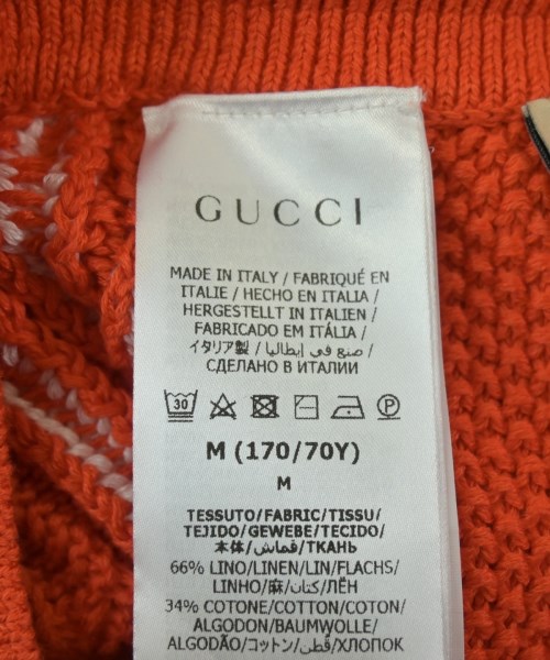 GUCCI（グッチ）ショートパンツ オレンジ サイズ:M レディース/2200698546028