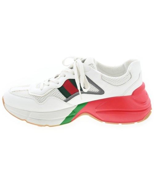 GUCCI（グッチ）スニーカー 白 サイズ:UK8(26.5cm位) メンズ/2200708285138