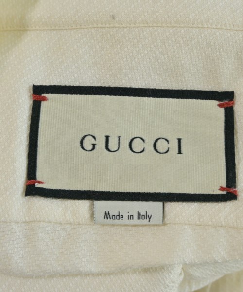 GUCCI（グッチ）カジュアルシャツ 白 サイズ:38(S位) レディース/2200705646024
