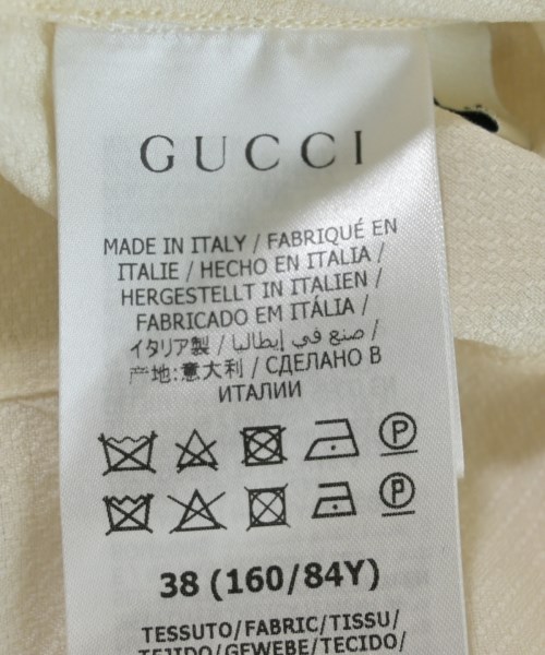 GUCCI（グッチ）カジュアルシャツ 白 サイズ:38(S位) レディース/2200705646024