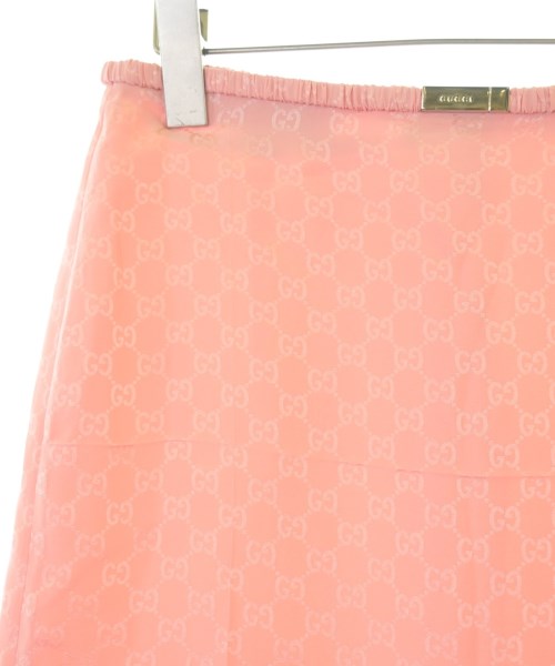 GUCCI（グッチ）ひざ丈スカート ピンク サイズ:36(XS位) レディース/2200708560020