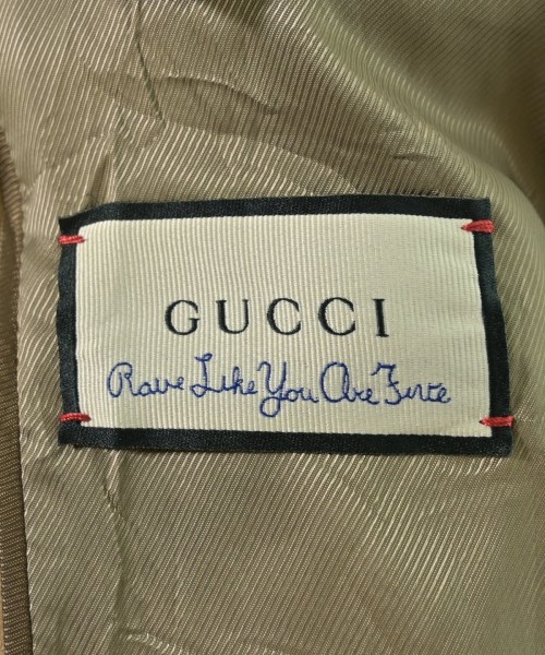 GUCCI（グッチ）ジャケット ベージュ サイズ:46(M位) メンズ/2200708843017