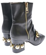 GUCCI（グッチ）ブーツ 黒 サイズ:EU38(24.5cm位) レディース/2200708481011