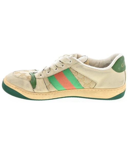 GUCCI（グッチ）スニーカー ベージュ サイズ:UK6(24.5cm位) メンズ/2200708942086