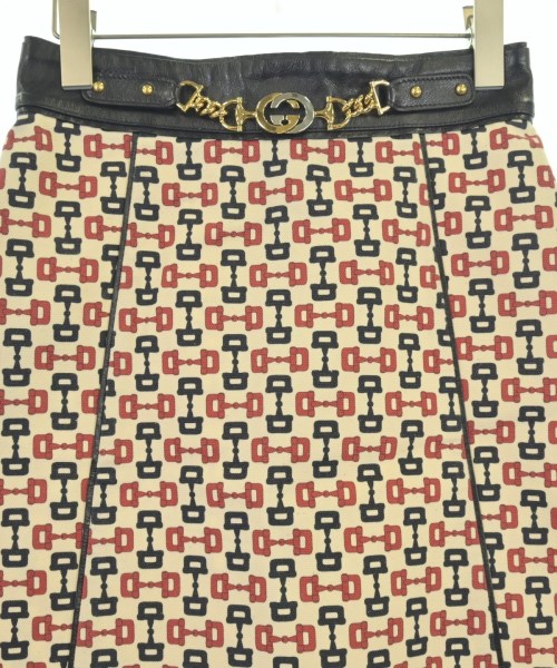 GUCCI（グッチ）ミニスカート 白 サイズ:40(M位) レディース/2200709210016
