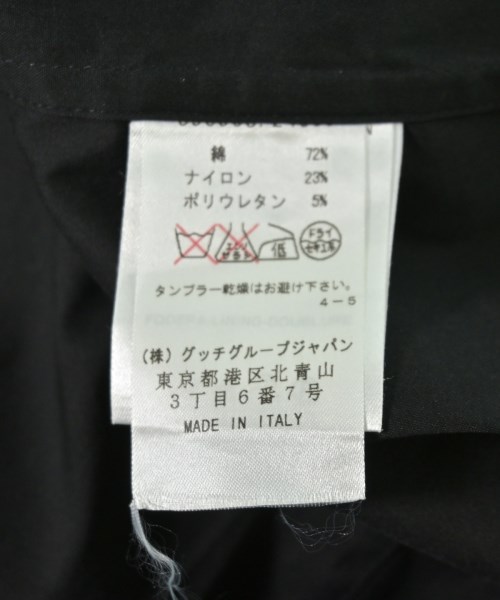 GUCCI（グッチ）ドレスシャツ 黒 サイズ:40(M位) レディース/2200707138053