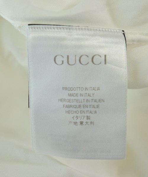 GUCCI（グッチ）ドレスシャツ 白 サイズ:S メンズ/2200709093084
