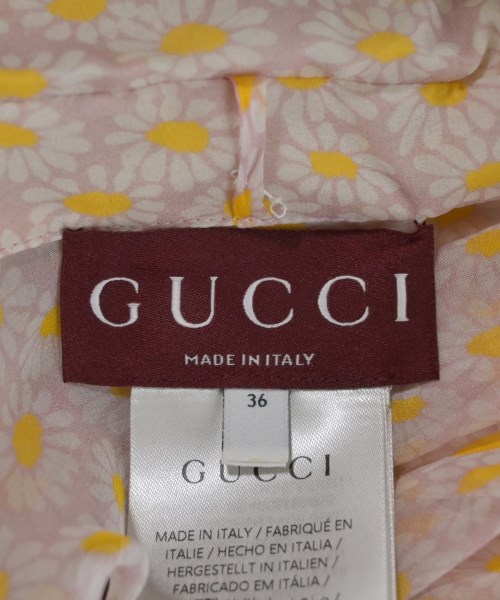 GUCCI（グッチ）ブラウス ピンク サイズ:36(XS位) レディース/2200709642022