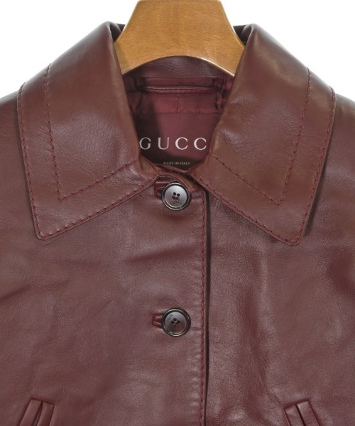 GUCCI（グッチ）ブルゾン 赤 サイズ:38(S位) レディース/2200702842047