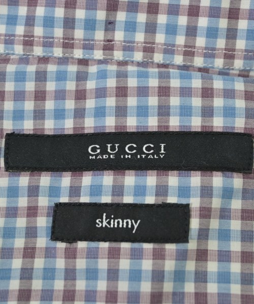 GUCCI（グッチ）カジュアルシャツ 青 サイズ:42(XXL位) メンズ/2200709381068