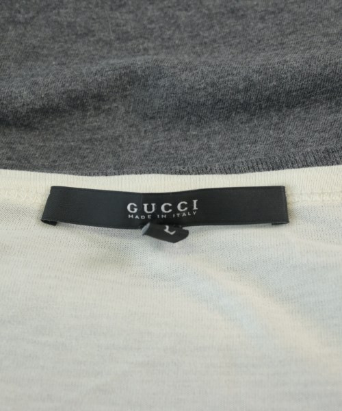 GUCCI（グッチ）Tシャツ・カットソー グレー サイズ:L メンズ/2200709381143