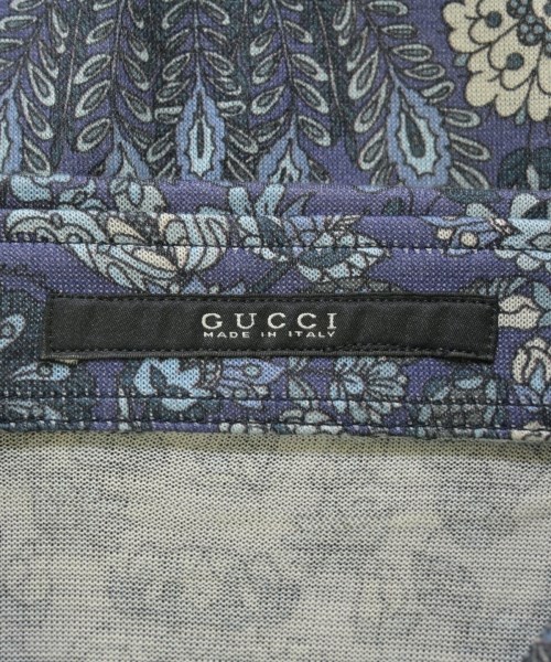 GUCCI（グッチ）カジュアルシャツ 青 サイズ:42(XXL位) メンズ/2200709381174