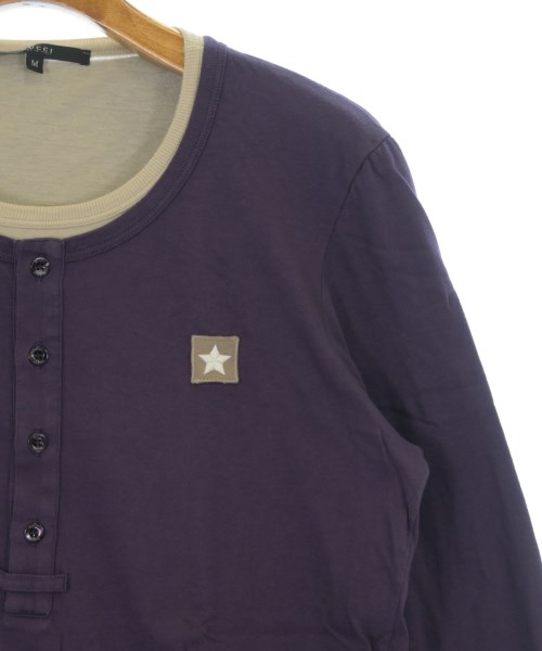 GUCCI（グッチ）Tシャツ・カットソー 紫 サイズ:L メンズ/2200709381198