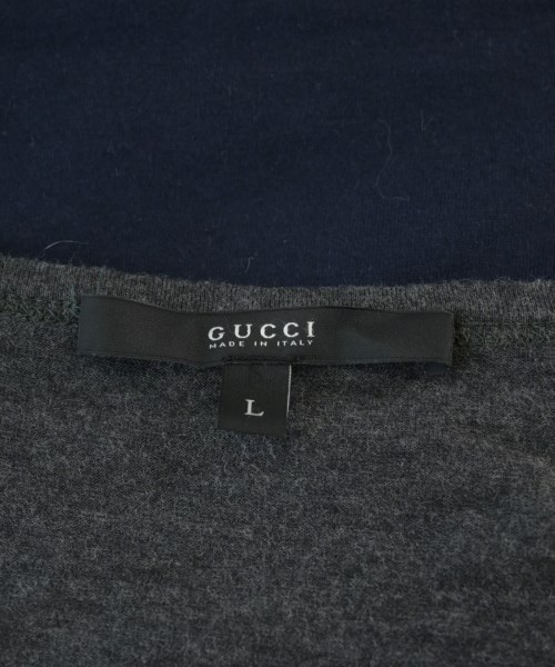 GUCCI（グッチ）Tシャツ・カットソー 紺 サイズ:L メンズ/2200709381204