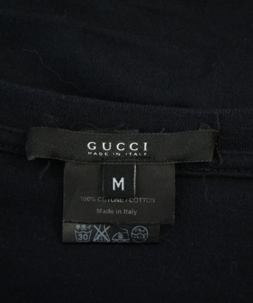 GUCCI（グッチ）Tシャツ・カットソー 黒 サイズ:M メンズ/2200709381211