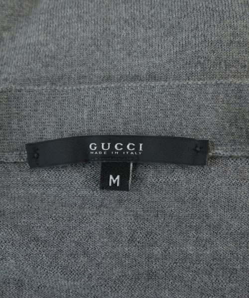 GUCCI（グッチ）カーディガン グレー サイズ:M メンズ/2200709381228