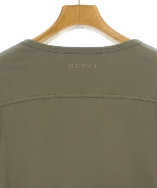 GUCCI（グッチ）Tシャツ・カットソー カーキ サイズ:M メンズ/2200709381303