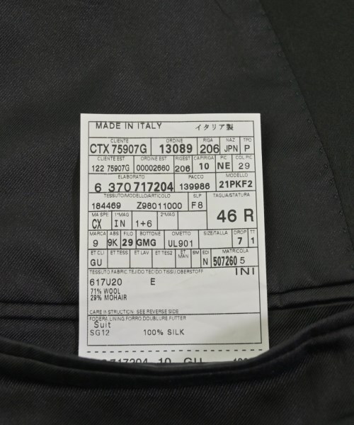 GUCCI（グッチ）ビジネス 黒 サイズ:46/46(M位) メンズ/2200709981022