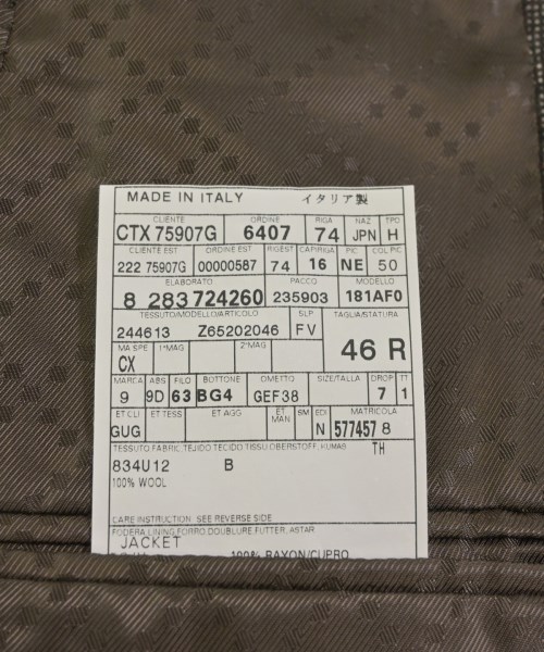 GUCCI（グッチ）ビジネス 茶 サイズ:46/46/46(M位) メンズ/2200709981046