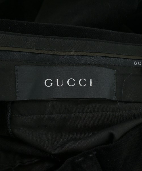 GUCCI（グッチ）スラックス 黒 サイズ:46(M位) メンズ/2200709981060