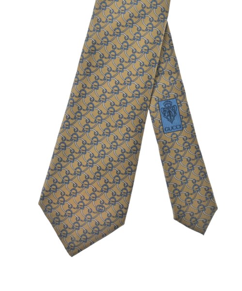 GUCCI（グッチ）ネクタイ ベージュ サイズ:- メンズ/2200663017089
