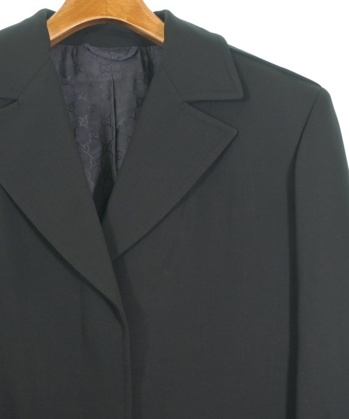 GUCCI（グッチ）テーラードジャケット 黒 サイズ:44(L位) レディース/2200663043019