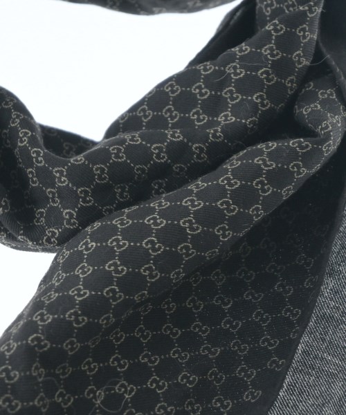 GUCCI（グッチ）マフラー 黒 サイズ:- メンズ/2200660762012