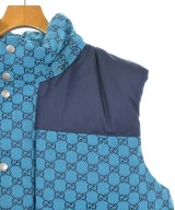 GUCCI（グッチ）ダウンジャケット/ダウンベスト 青 サイズ:48(L位) メンズ/2200663591015