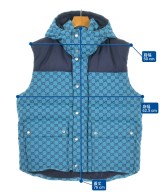 GUCCI（グッチ）ダウンジャケット/ダウンベスト 青 サイズ:48(L位) メンズ/2200663591015