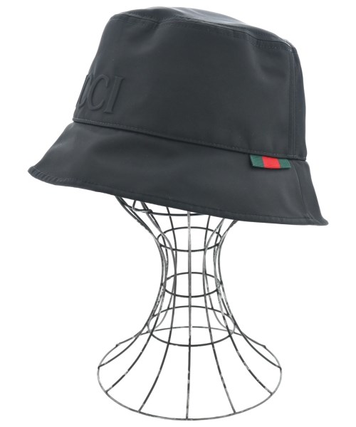 GUCCI(グッチ)ハット 黒 サイズ:L(59cm)/2200653540047