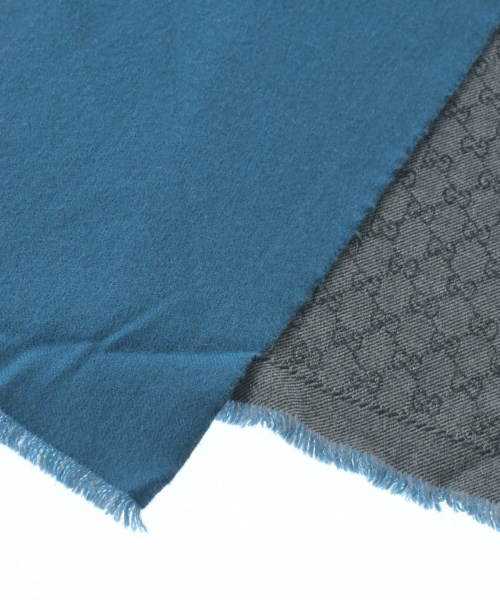 GUCCI（グッチ）マフラー 青 サイズ:- メンズ/2200660438115