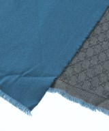 GUCCI（グッチ）マフラー 青 サイズ:- メンズ/2200660438115