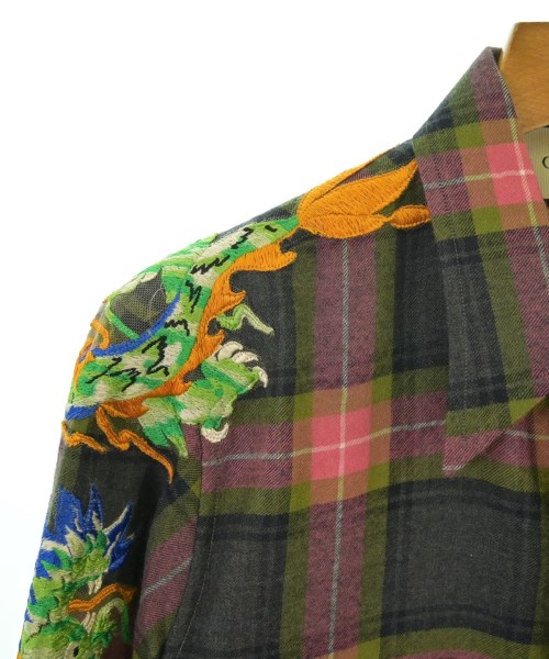 GUCCI（グッチ）カジュアルシャツ グレー サイズ:46(M位) メンズ/2200664391041