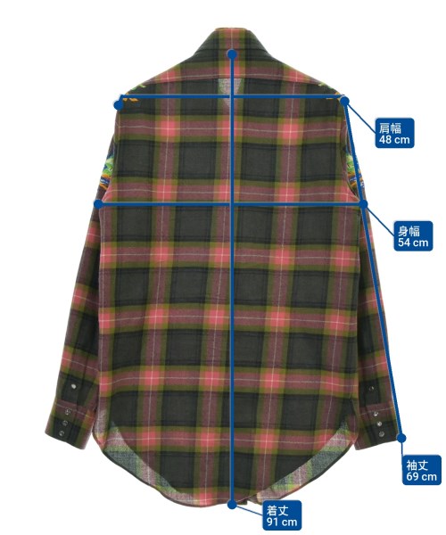 GUCCI（グッチ）カジュアルシャツ グレー サイズ:46(M位) メンズ/2200664391041