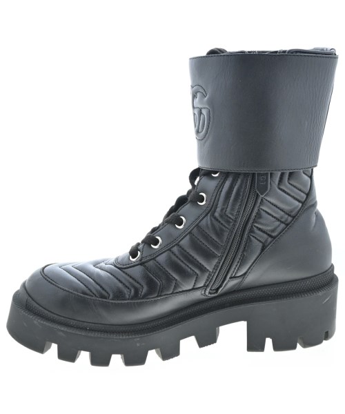 GUCCI（グッチ）ブーツ 黒 サイズ:EU36 1/2(23cm位) レディース/2200661137062