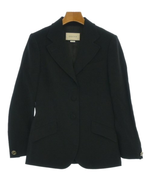 GUCCI(グッチ)テーラードジャケット 黒 サイズ:38(S位)/2200664898052