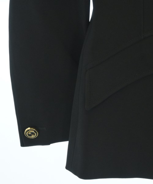GUCCI（グッチ）テーラードジャケット 黒 サイズ:38(S位) レディース/2200664898052
