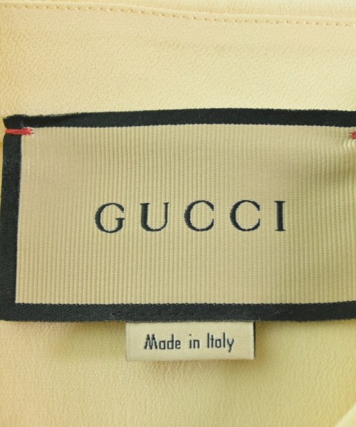GUCCI（グッチ）ブラウス 黄 サイズ:36(XS位) レディース/2200664898151